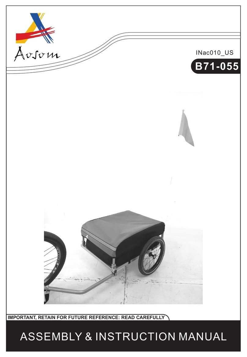 Aosom B71-055 Assembly & instruction manual