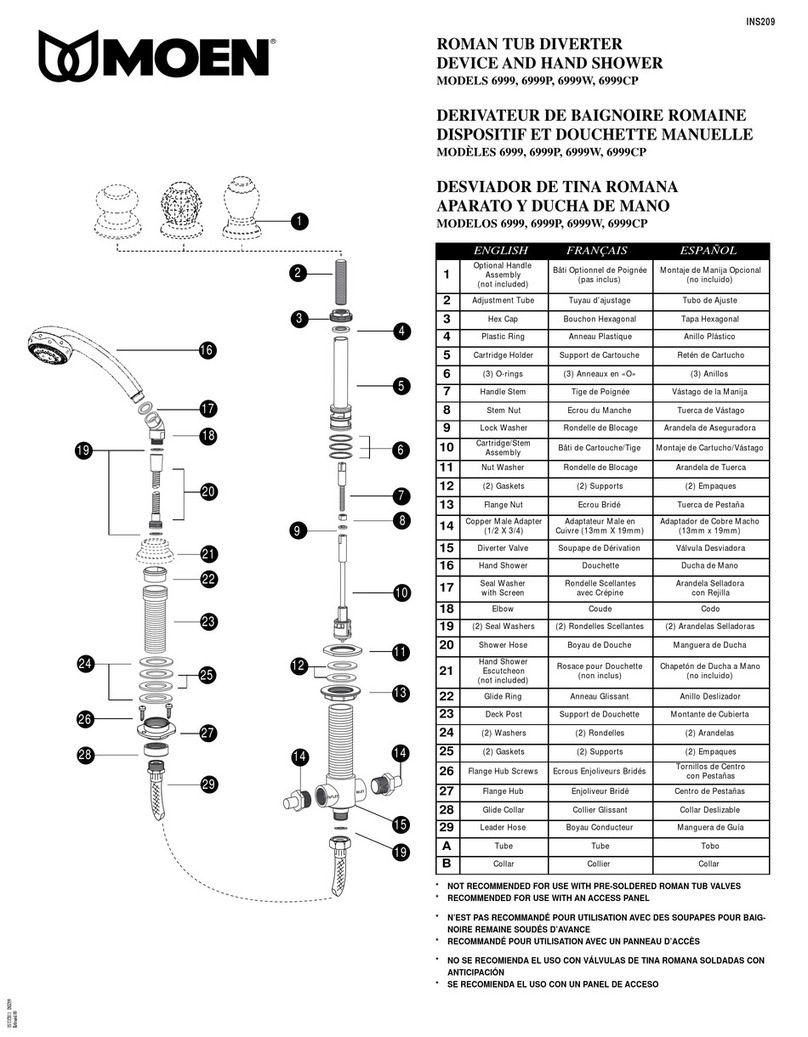 Moen 6999 manual