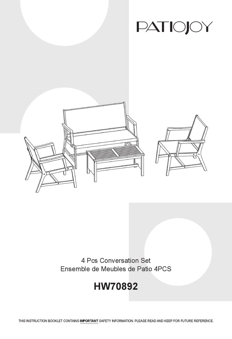 PATIOJOY HW70892 User manual
