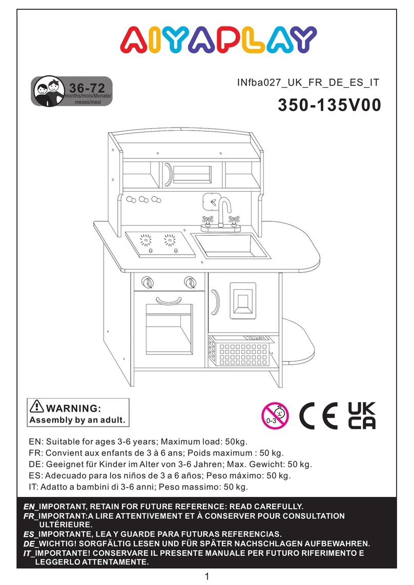 Aiyaplay 350-135V00 manual Aiyaplay 350-135V00 manual