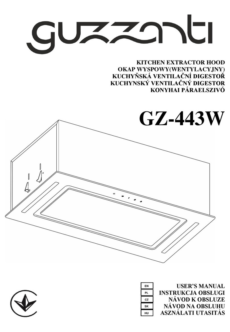 Guzzanti GZ-443W user manual