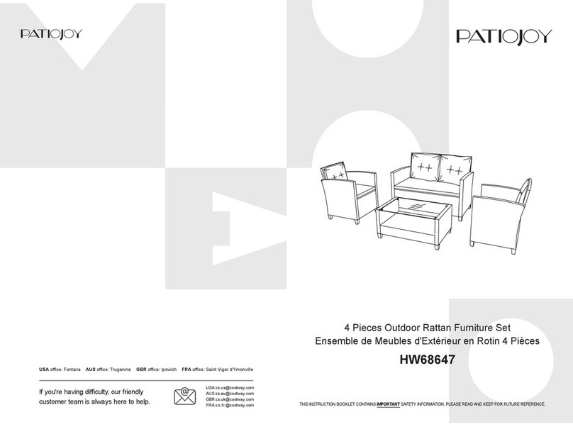 PATIOJOY HW68647 manual