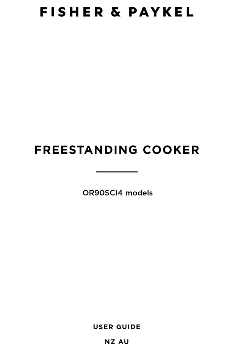 Fisher & Paykel OR90SCI4W1 User manual Fisher & Paykel OR90SCI4W1 User manual