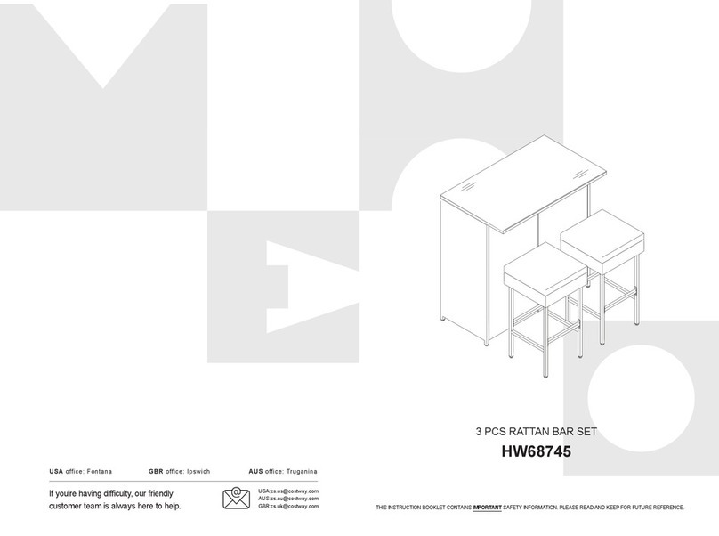 Costway HW68745 manual