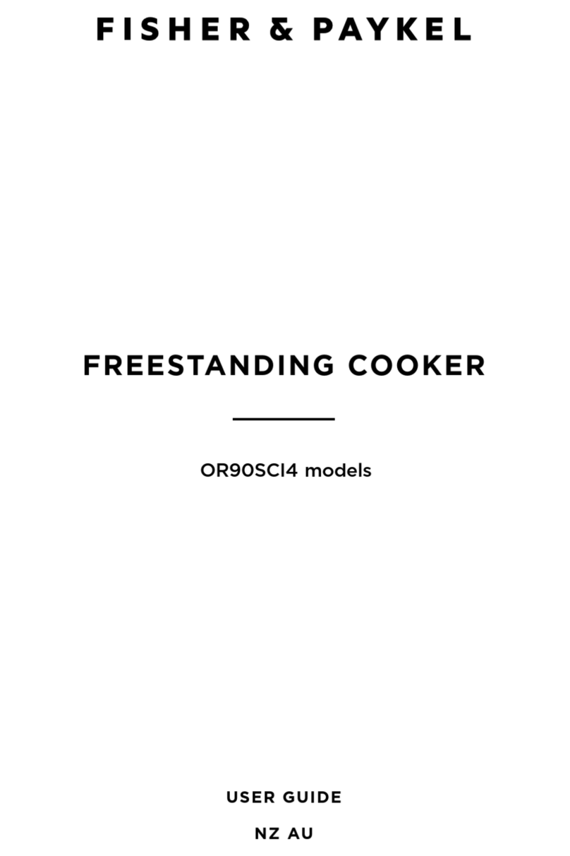 Fisher & Paykel OR90SCI4 user guide