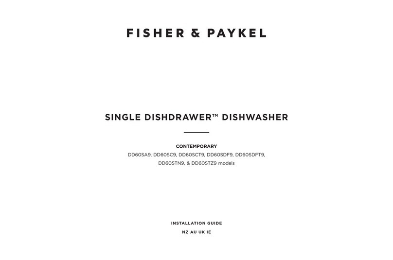 Fisher & Paykel DD60SC9 installation guide