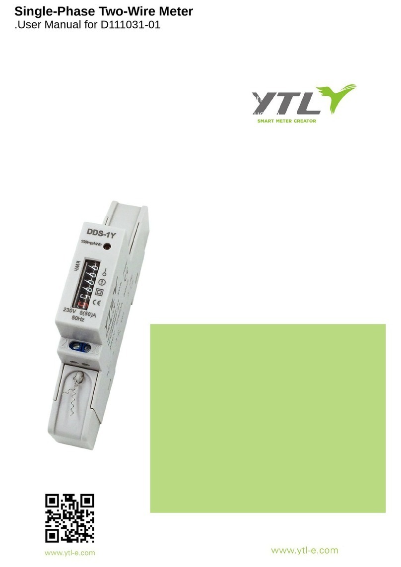 YTL D111031-01 user manual