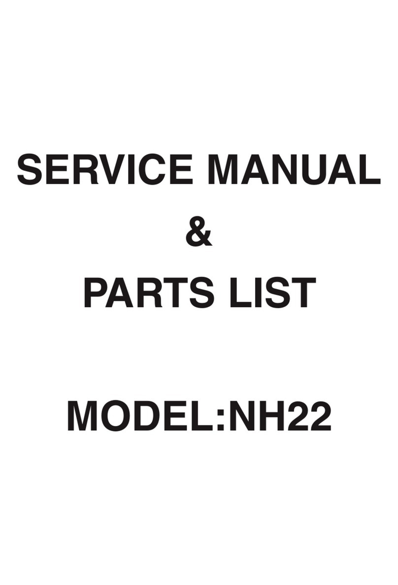 Janome NH22 User manual