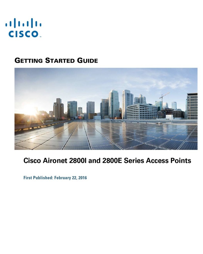 Cisco Aironet 2800I Series User manual