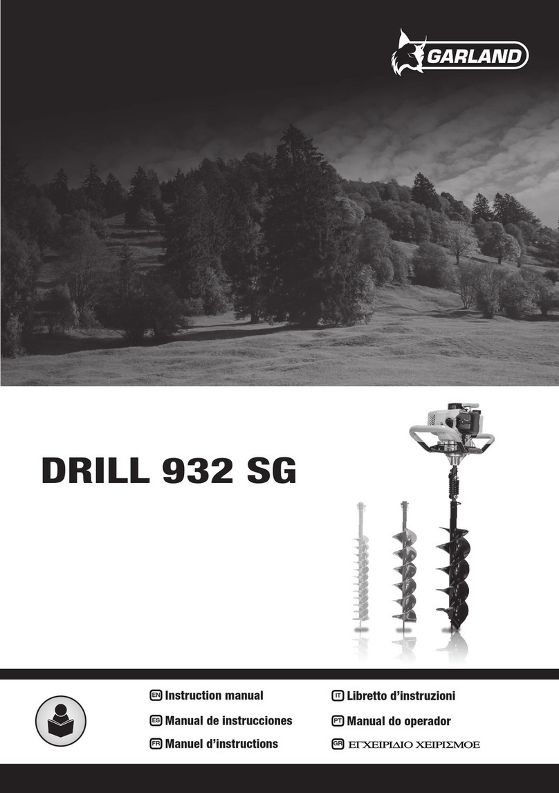 Garland DRILL 932 SG instruction manual