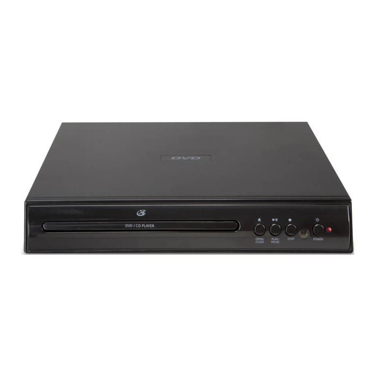 GPX D200B User manual