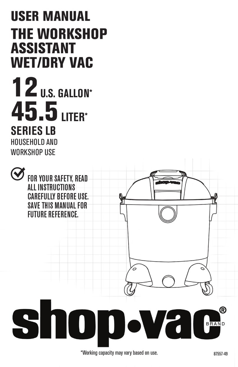 Shop-Vac LB600C user manual