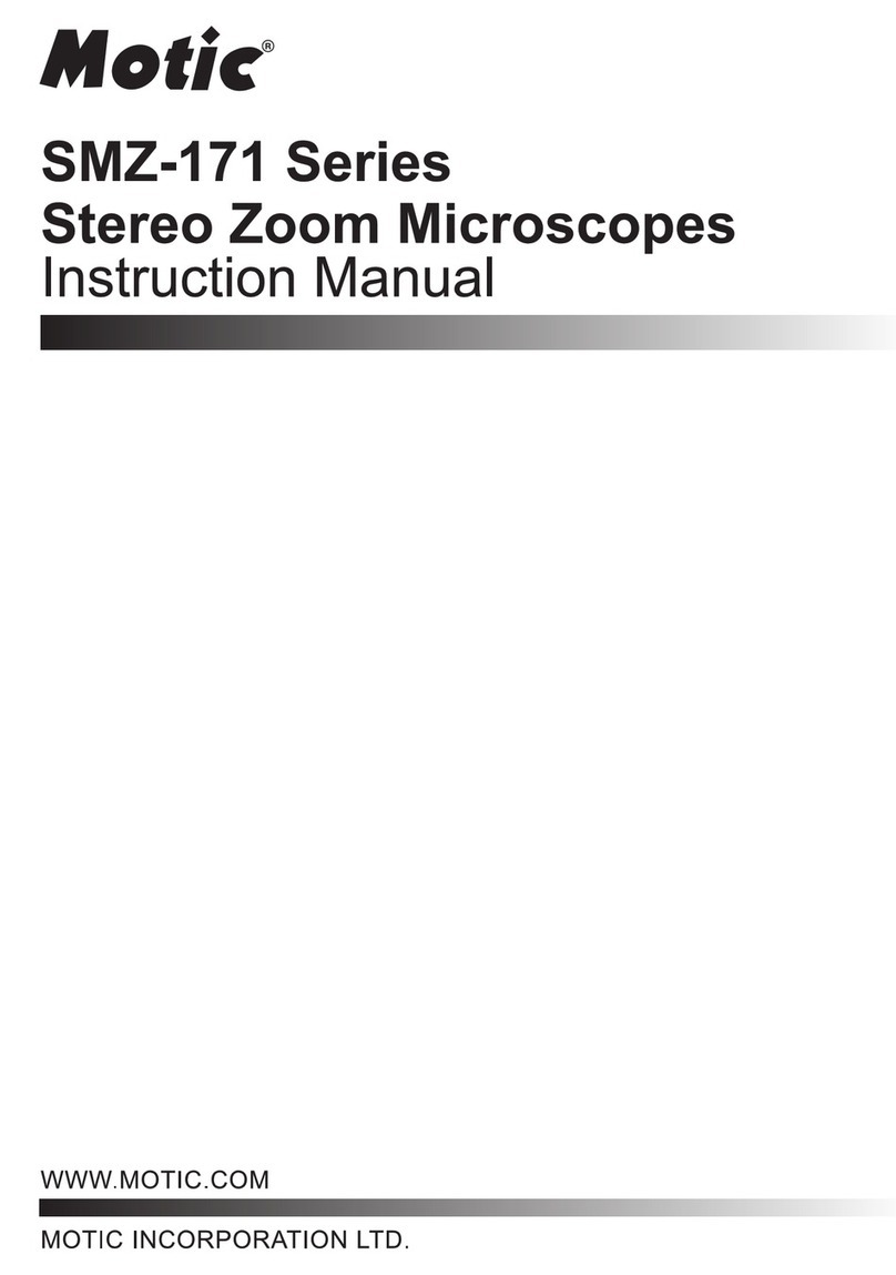 Motic SMZ-171 Series instruction manual