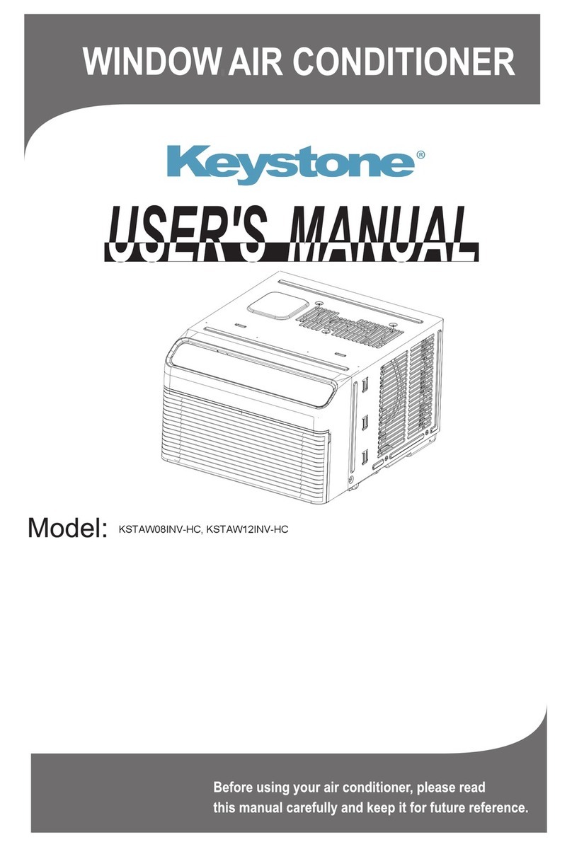 Keystone KSTAW12INV-HC User manual
