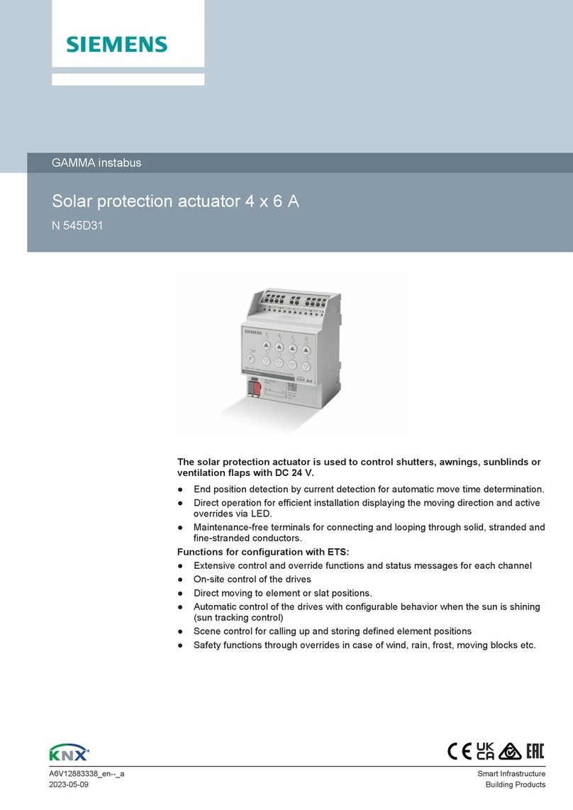 Siemens N 545D31 User manual