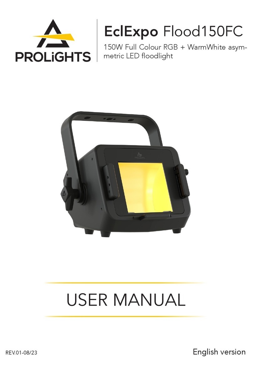 ProLights EclExpo Flood150FC User manual