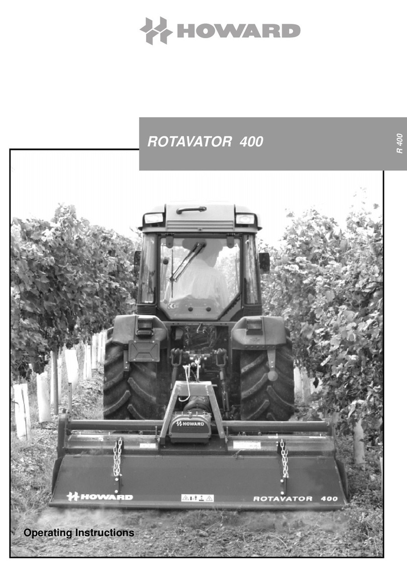 Howard ROTAVATOR 400 User manual
