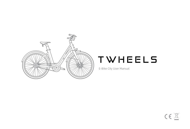 TWHEELS E-Bike City user manual