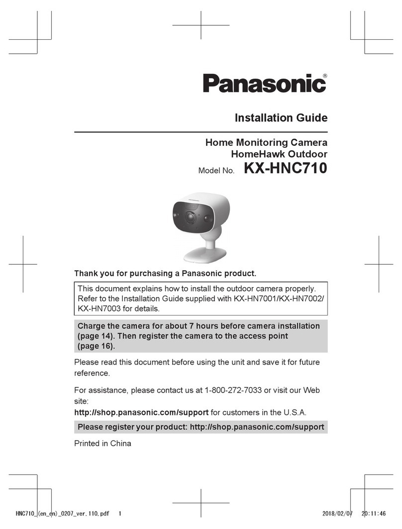 Panasonic KX-HNC710W User manual