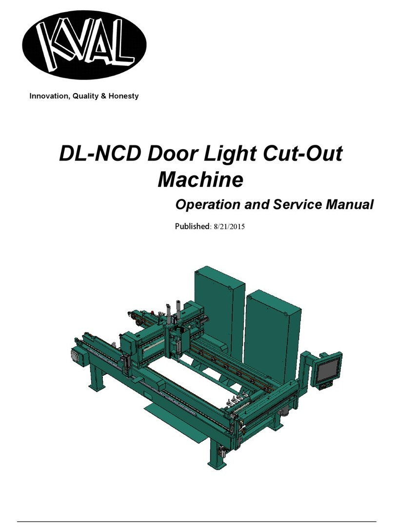 Kval DL-NCD Operation manual