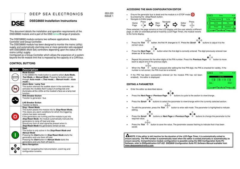 DSE DSEG8660 User manual