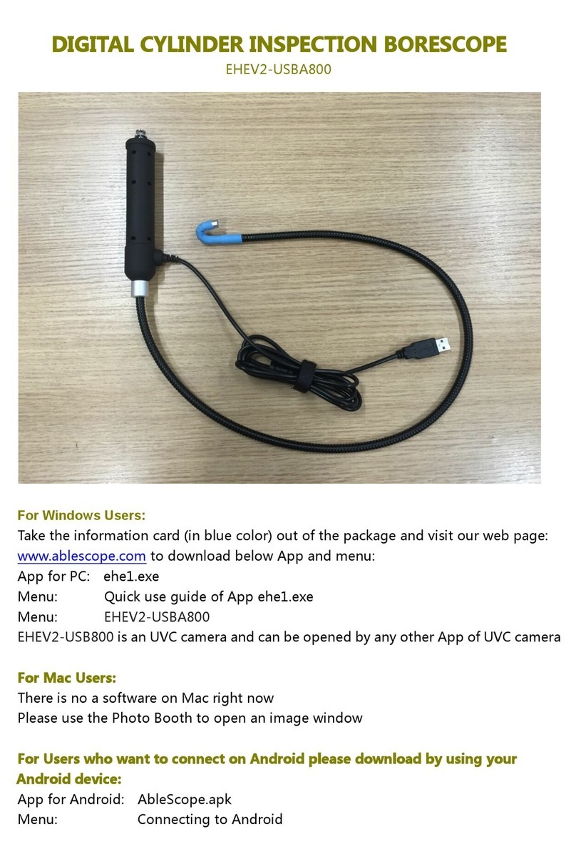 Ablescope EHEV2-USBA800 quick start guide