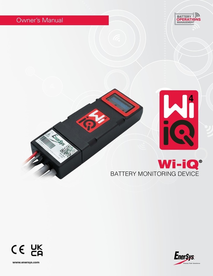 EnerSys Wi-iQ 4 owner's manual
