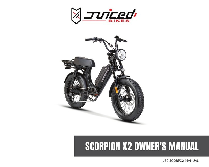 Juiced Bikes SCORPION X2 owner's manual