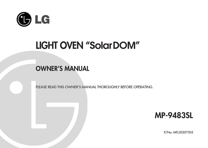 LG SolarDOM MP-9483SL User manual