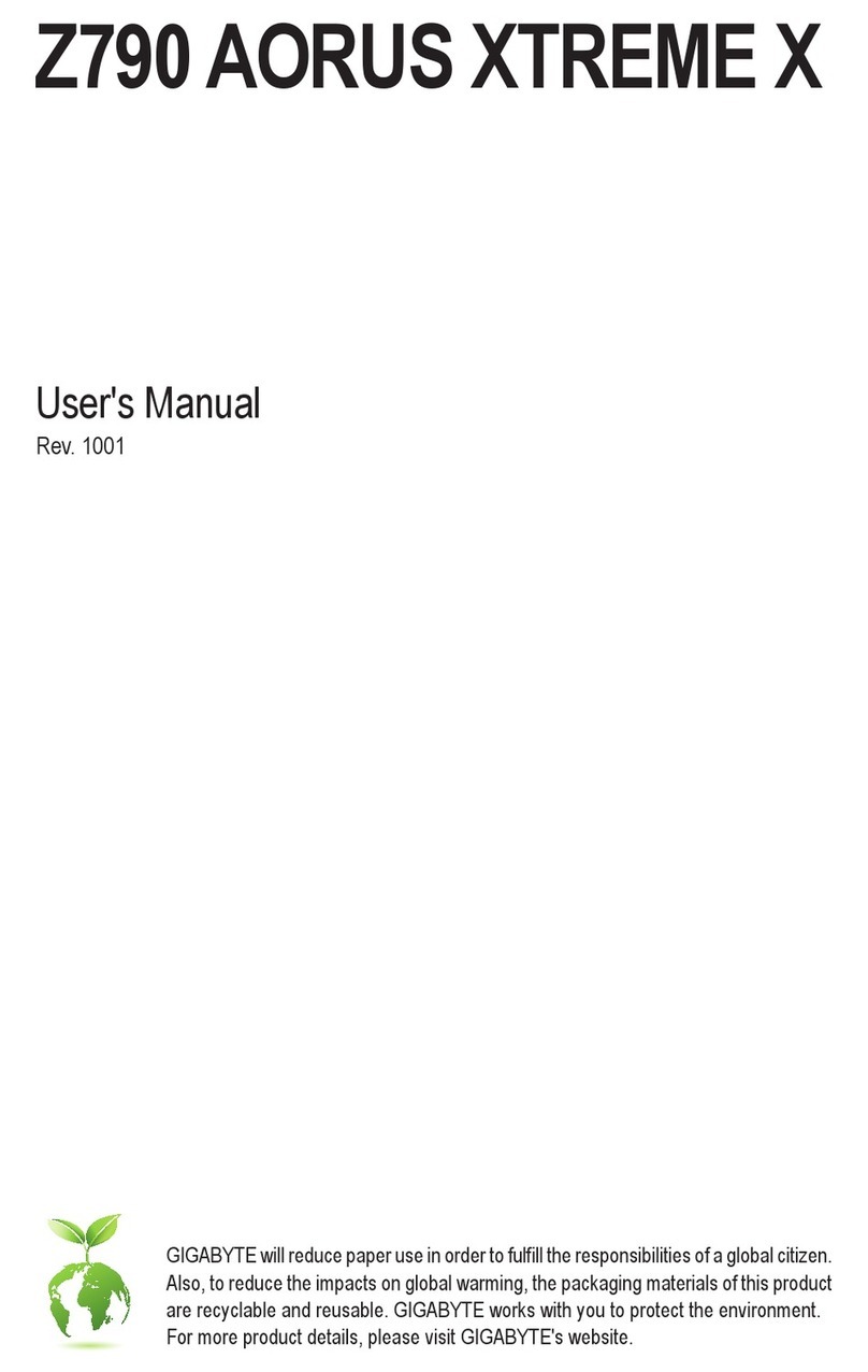 Gigabyte Z790 AORUS XTREME X user manual