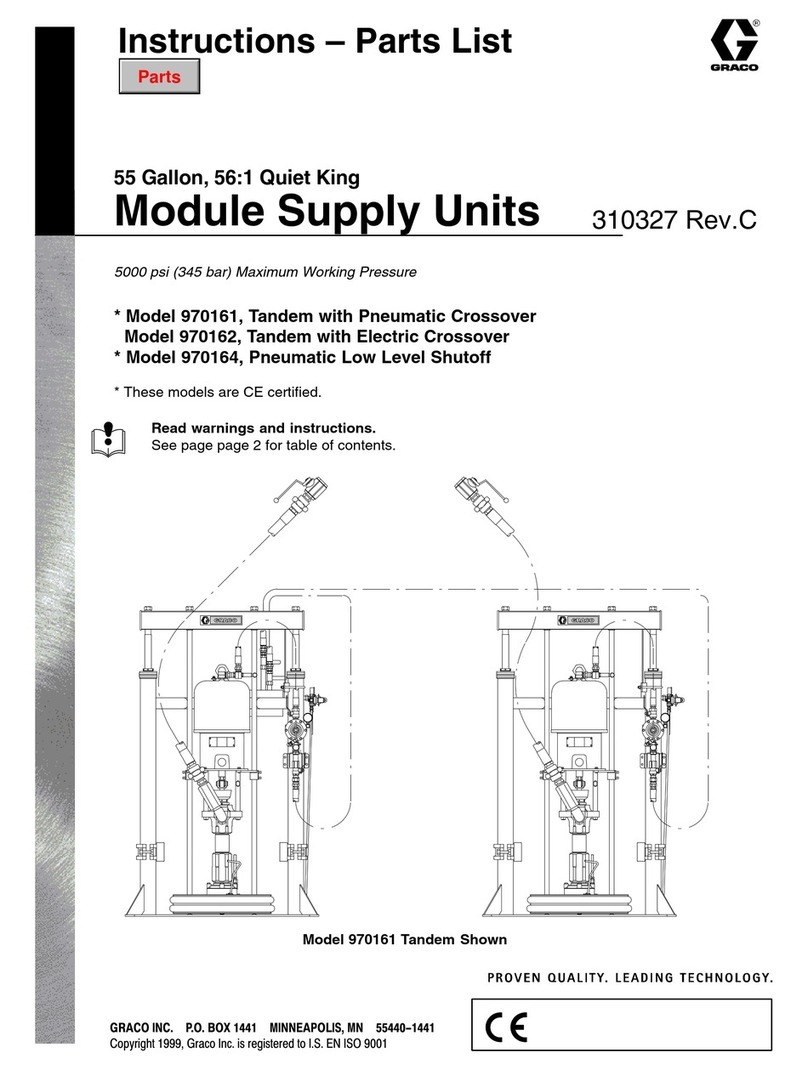 Graco 970161 Operation manual