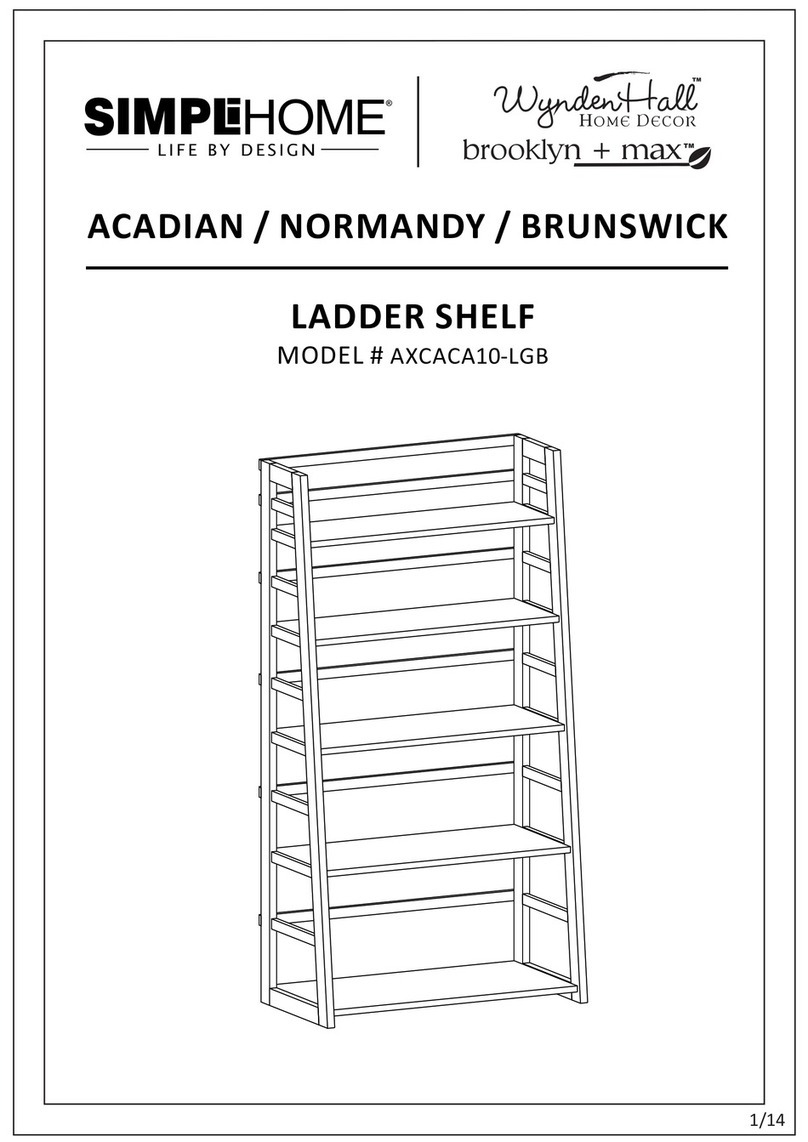 Simpli Home ACADIAN User manual