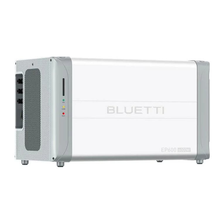 Bluetti EP600 quick start guide