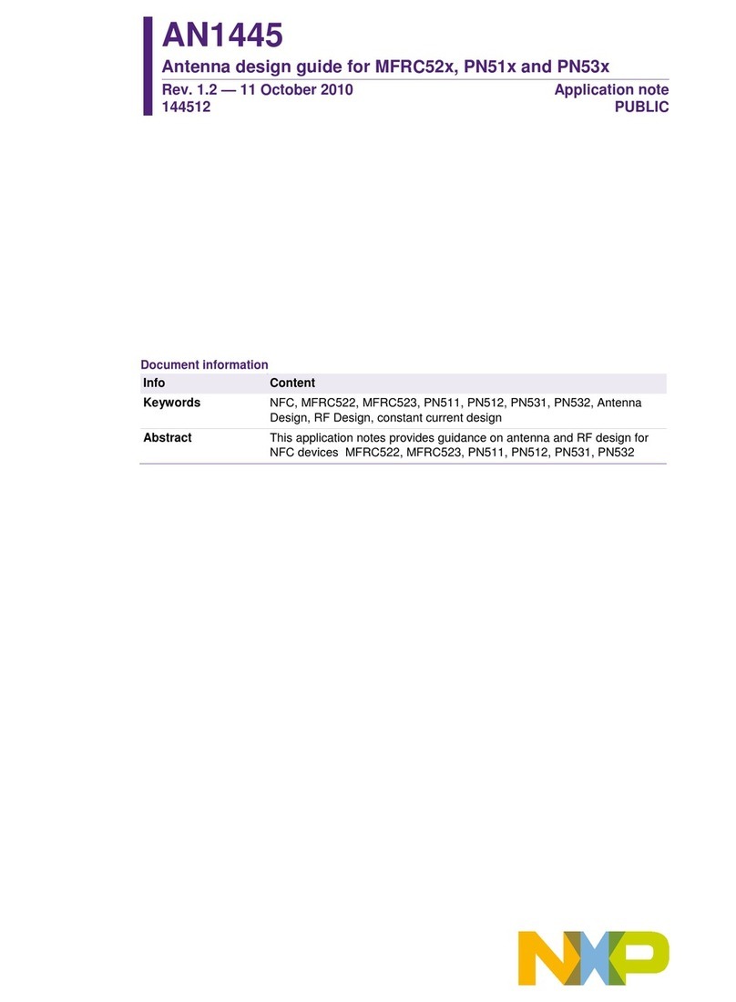 NXP Semiconductors MFRC52 Series Design guide