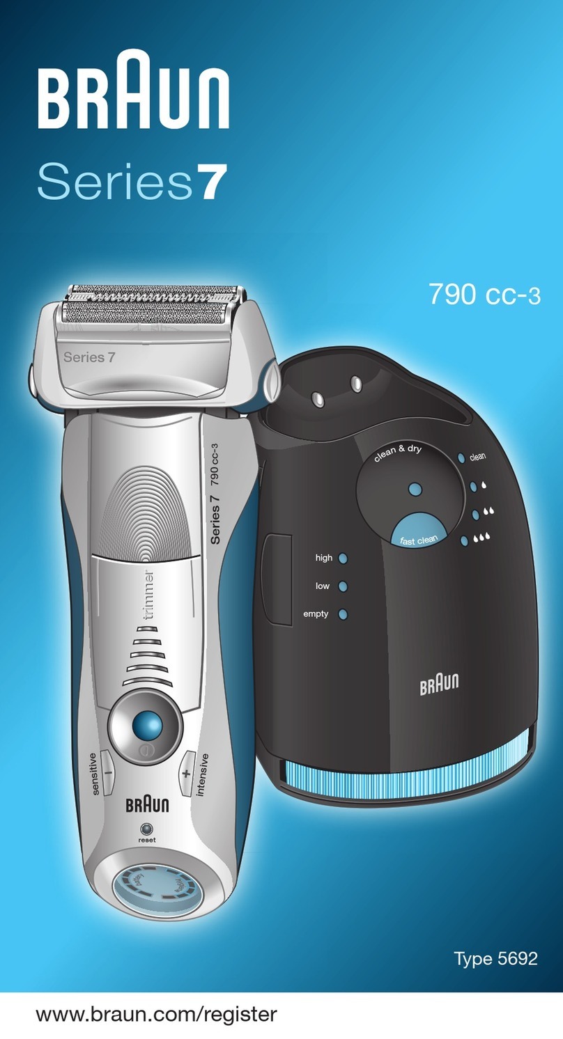 Braun 790 cc-3 manual