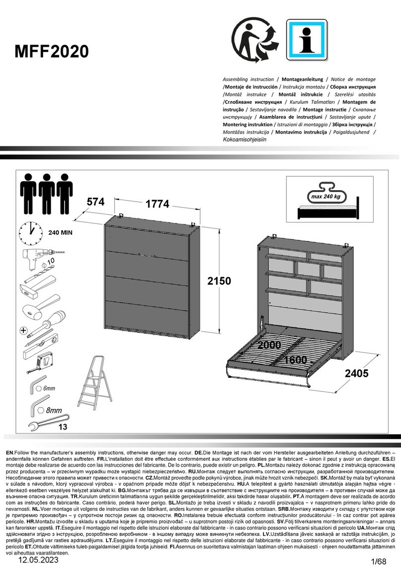 Forte MFF2020 Assembling Instruction Forte MFF2020 Assembling Instruction