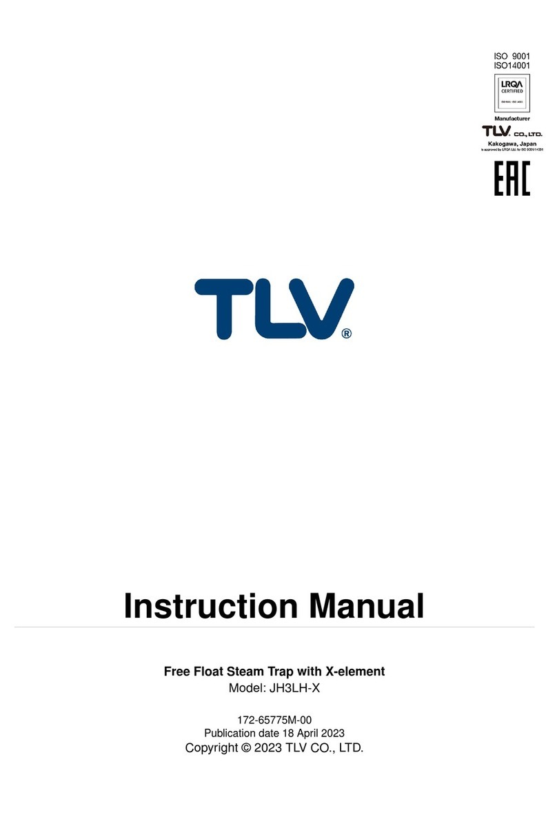 TLV JH3LH-X instruction manual