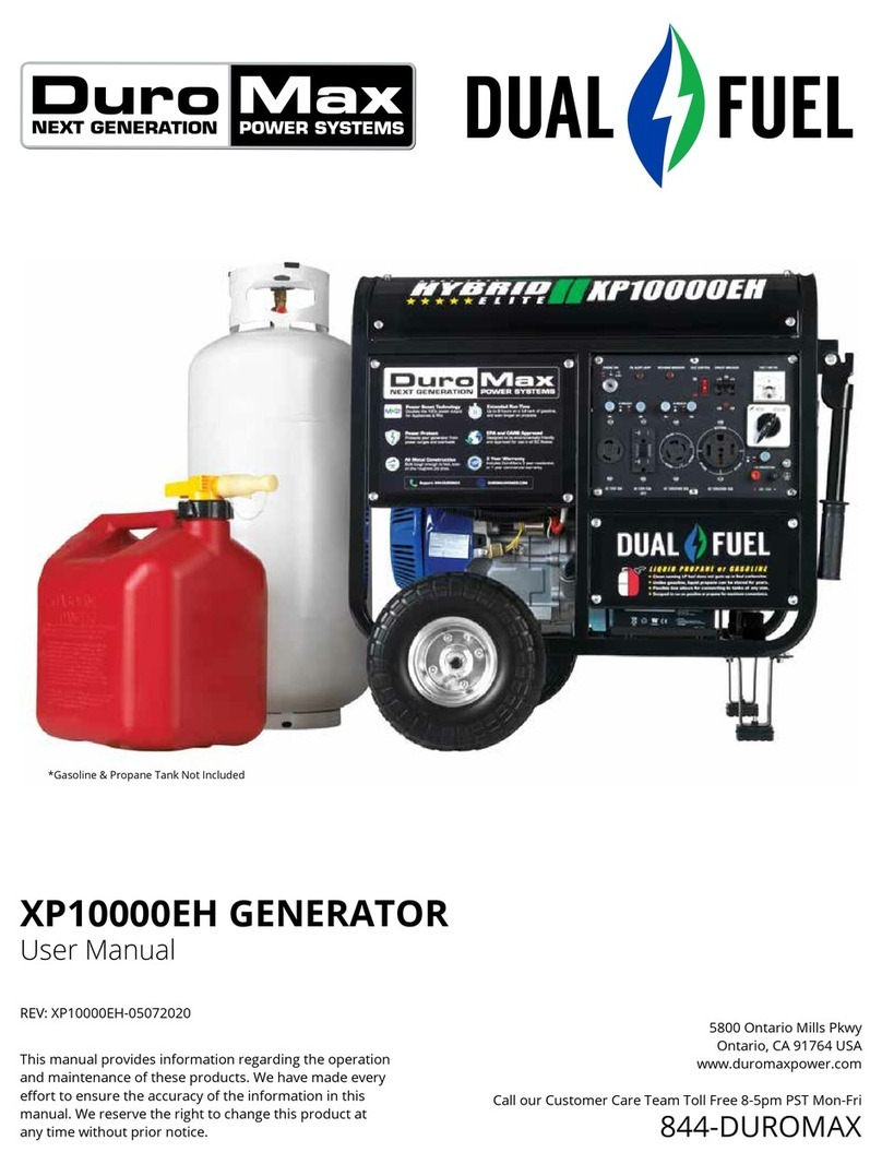 DUROMAX XP10000EH-05072020 user manual