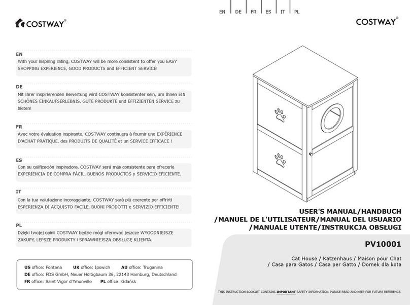 Costway PV10001 user manual Costway PV10001 user manual
