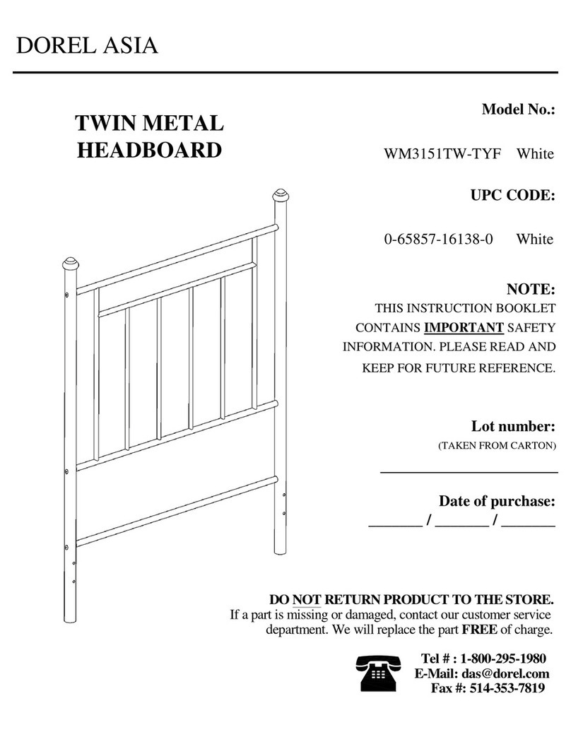 Dorel Asia WM3151TW-TYF User manual