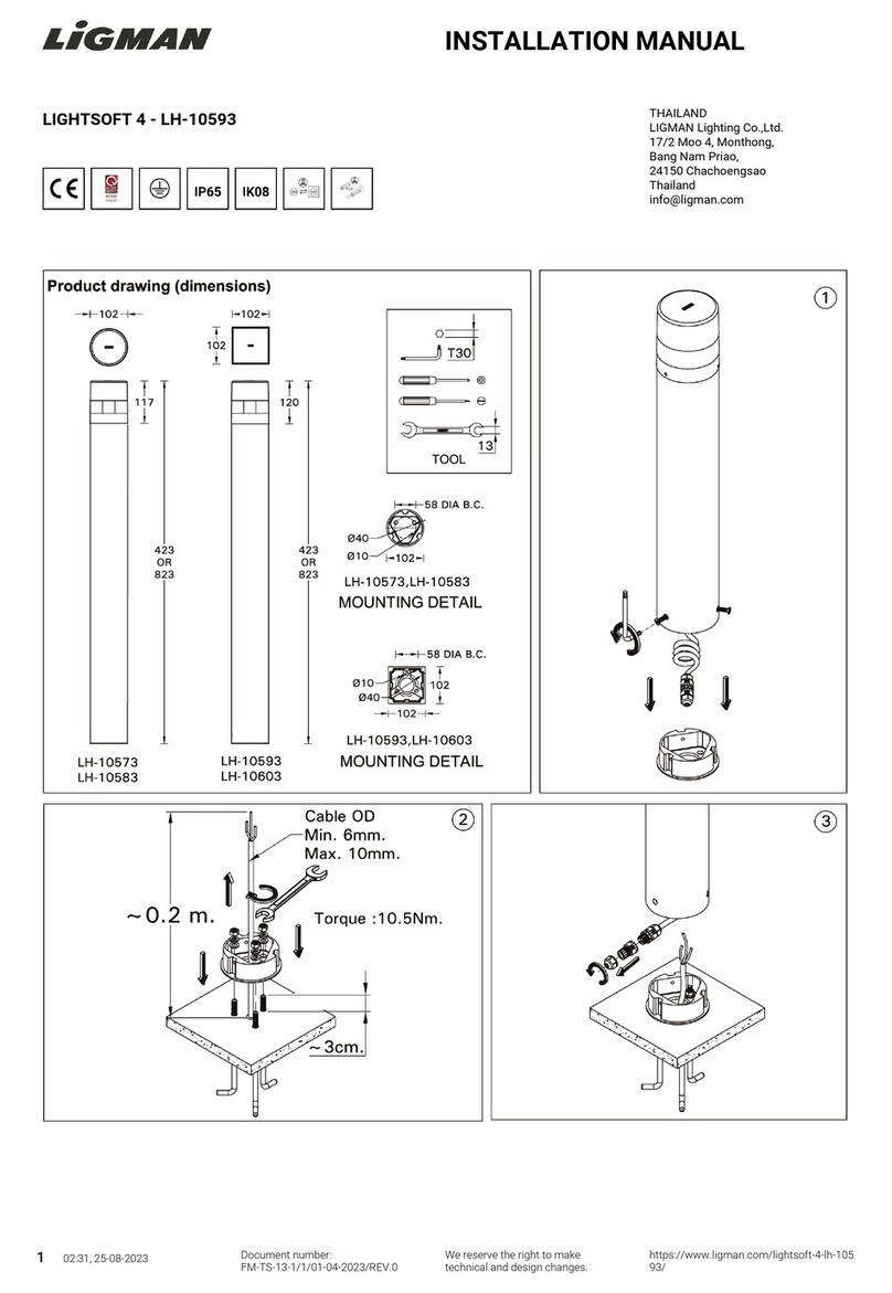 LIGMAN LIGHTSOFT 4 installation manual