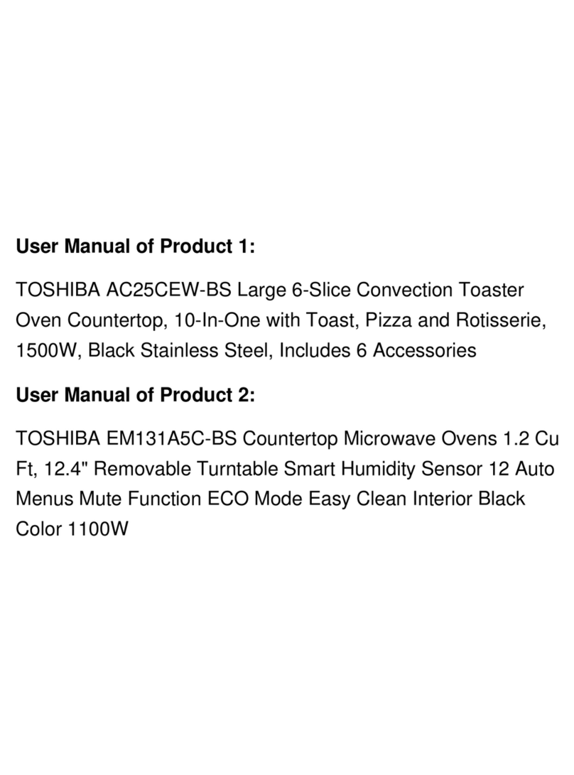 Toshiba AC25CEW-BS User manual