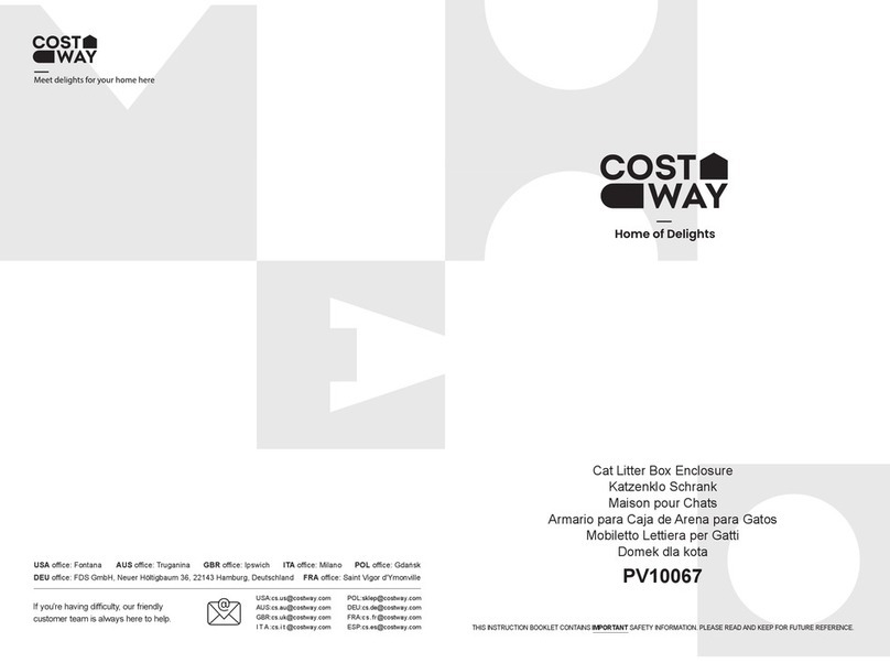 Costway PV10067 manual