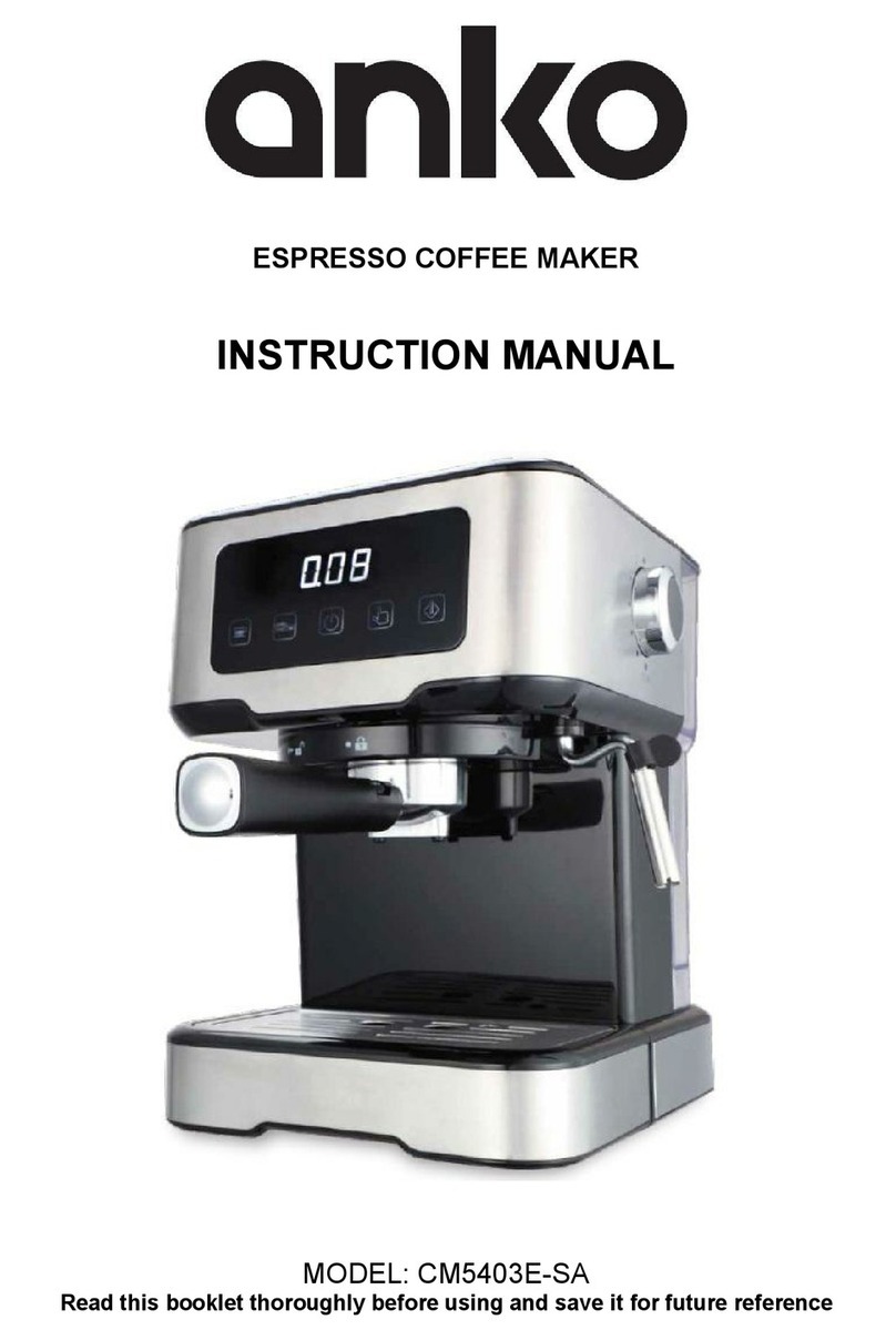 anko CM5403E-SA instruction manual