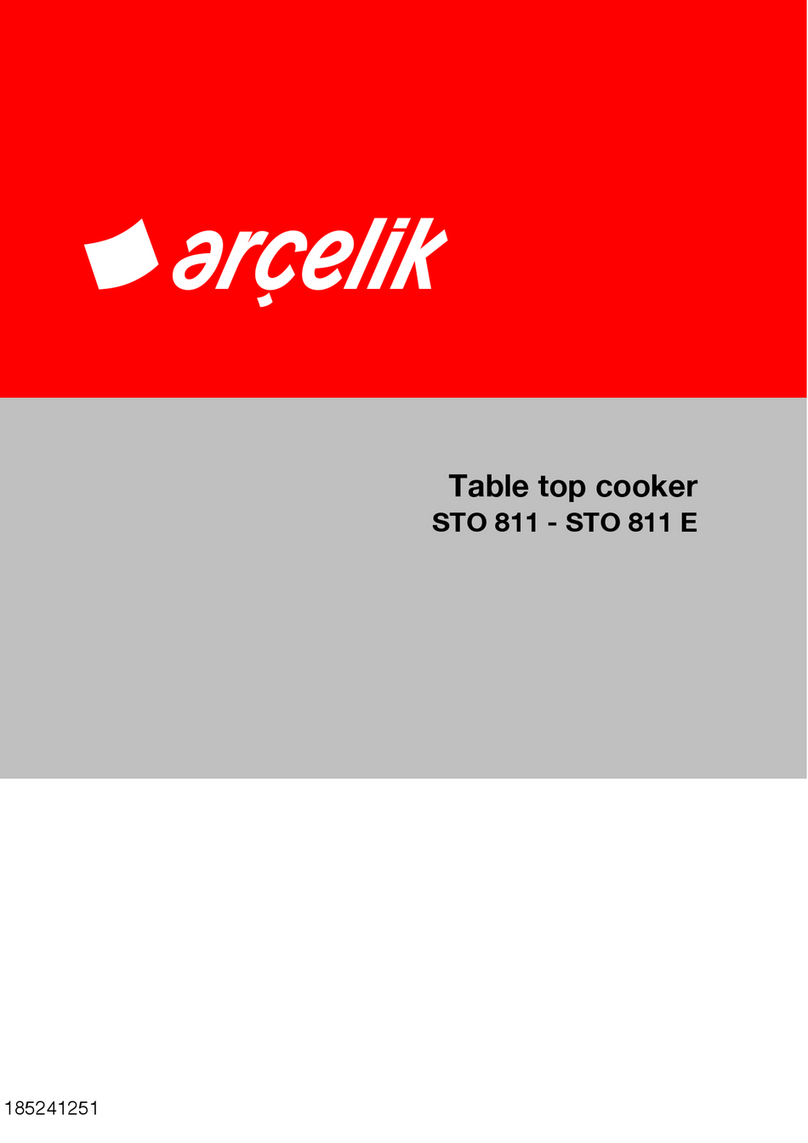 arcelik STO 811 quick start guide