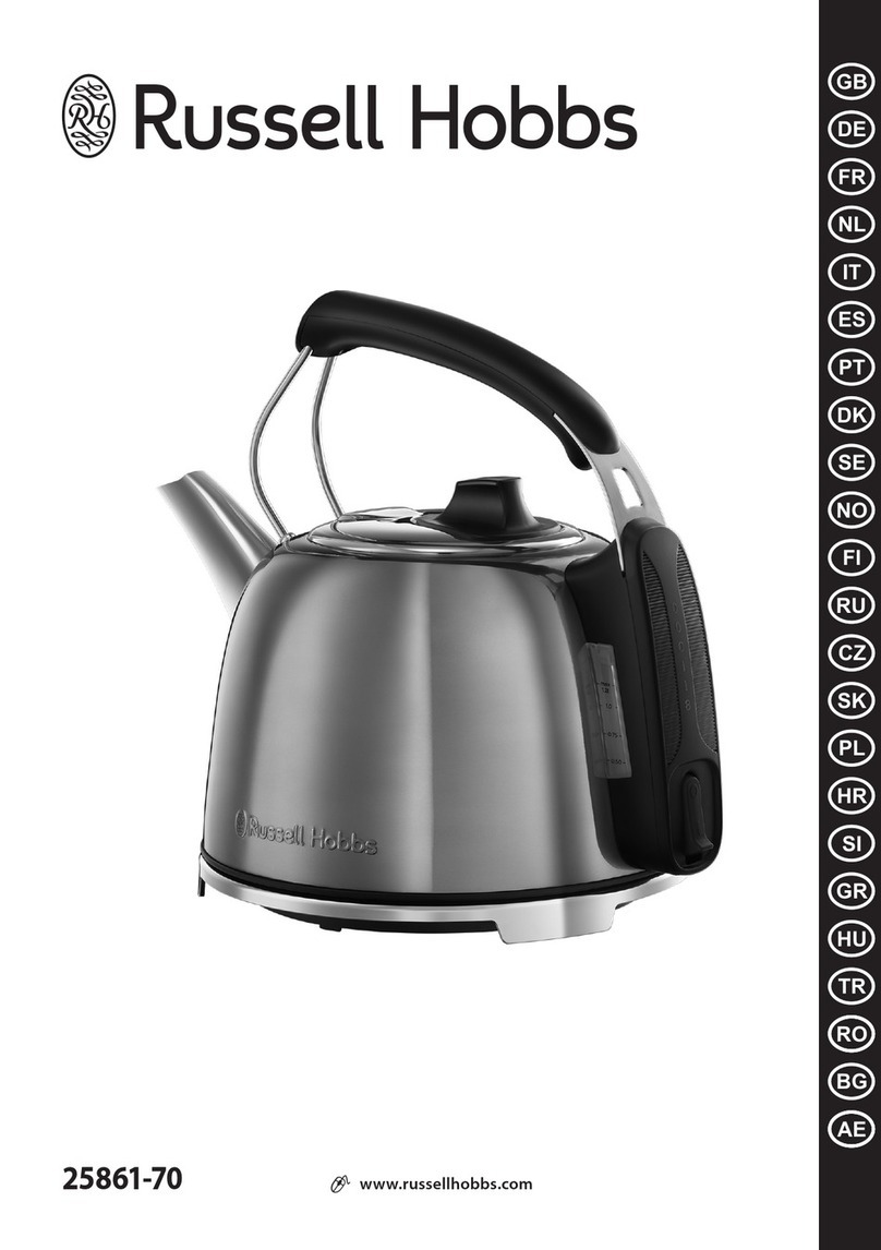 Russell Hobbs AE 25861-70 manual