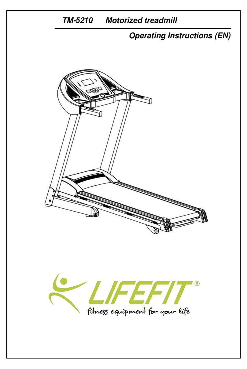 LIFEFIT TM-5210 instruction manual LIFEFIT TM-5210 instruction manual