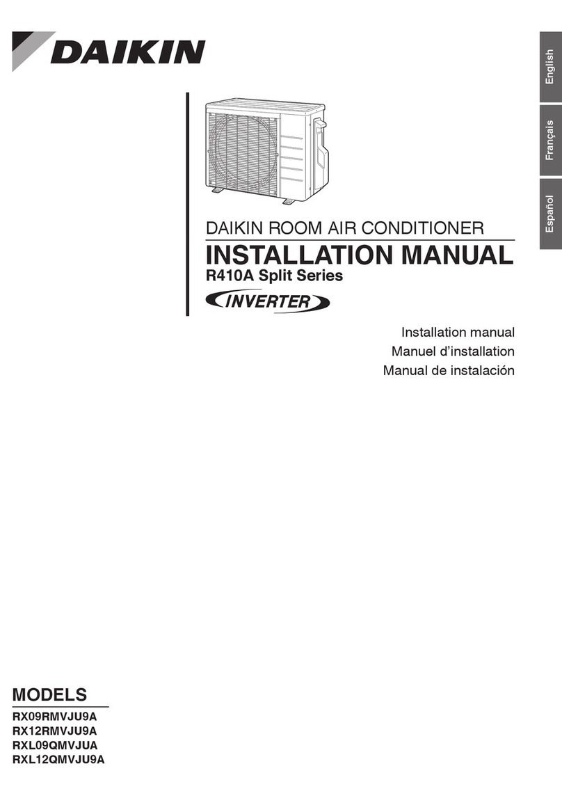 Daikin RX09RMVJU9A User manual