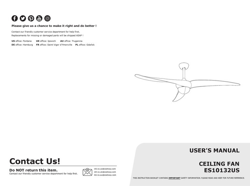 Costway ES10132US User manual Costway ES10132US User manual
