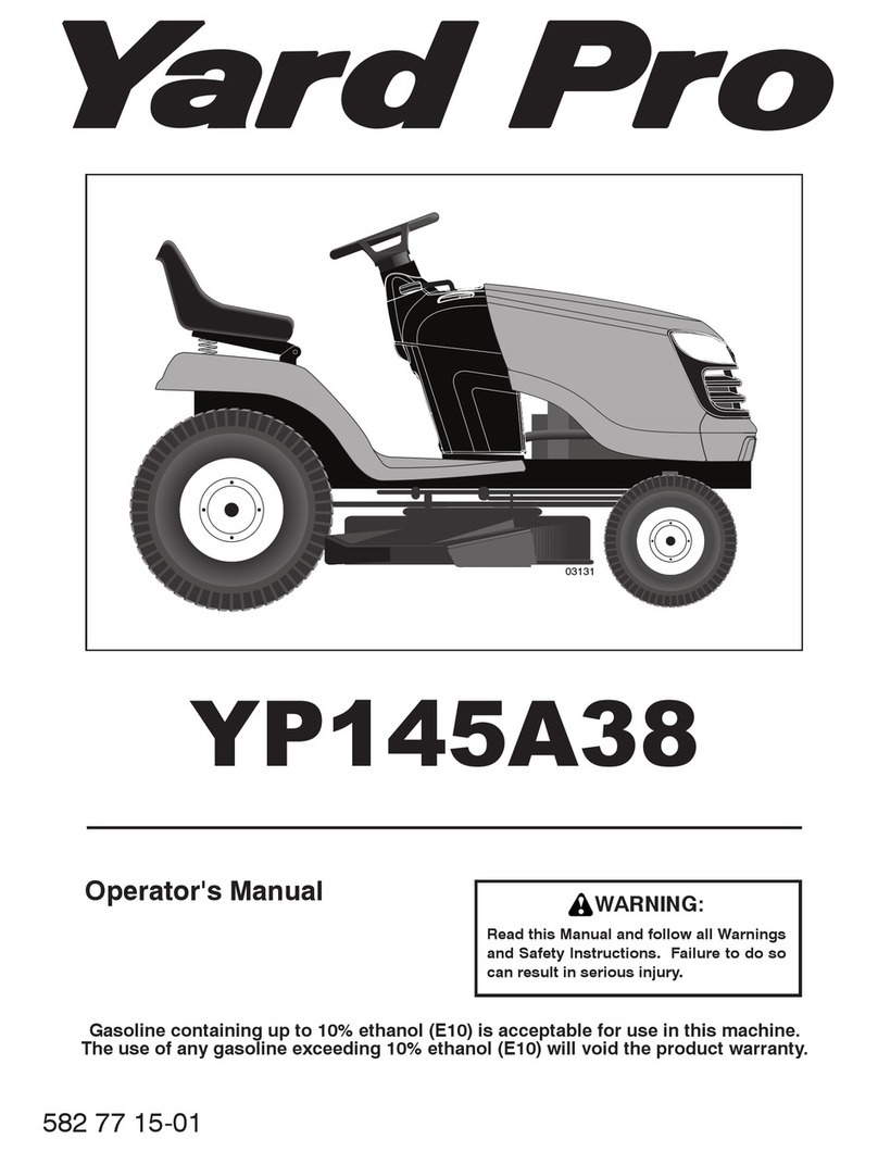 Husqvarna Yard Pro YP145A38 User manual